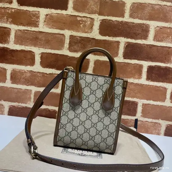 Firstbag ru bag with tote G Interlocking Mini Gucci 0605